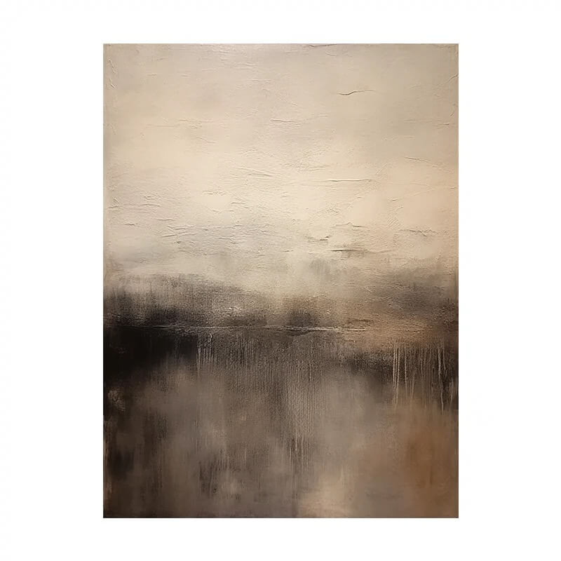 Wabi-Sabi Canvas Oil Painting Wall Art Decor #WABS1784