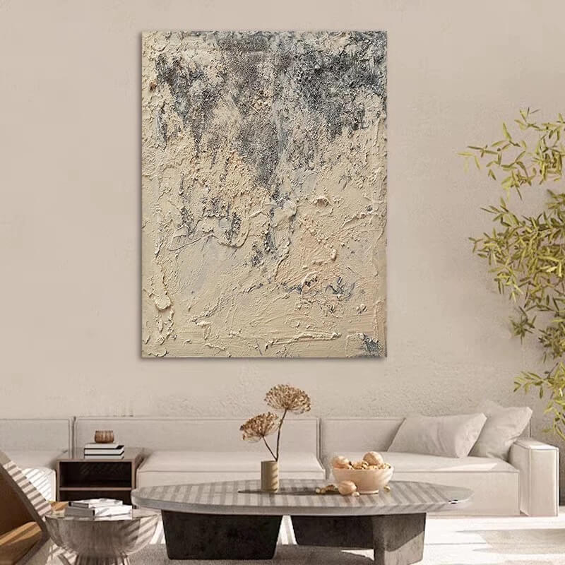 Wabi-Sabi Canvas Oil Painting Wall Art Decor #WABS1786