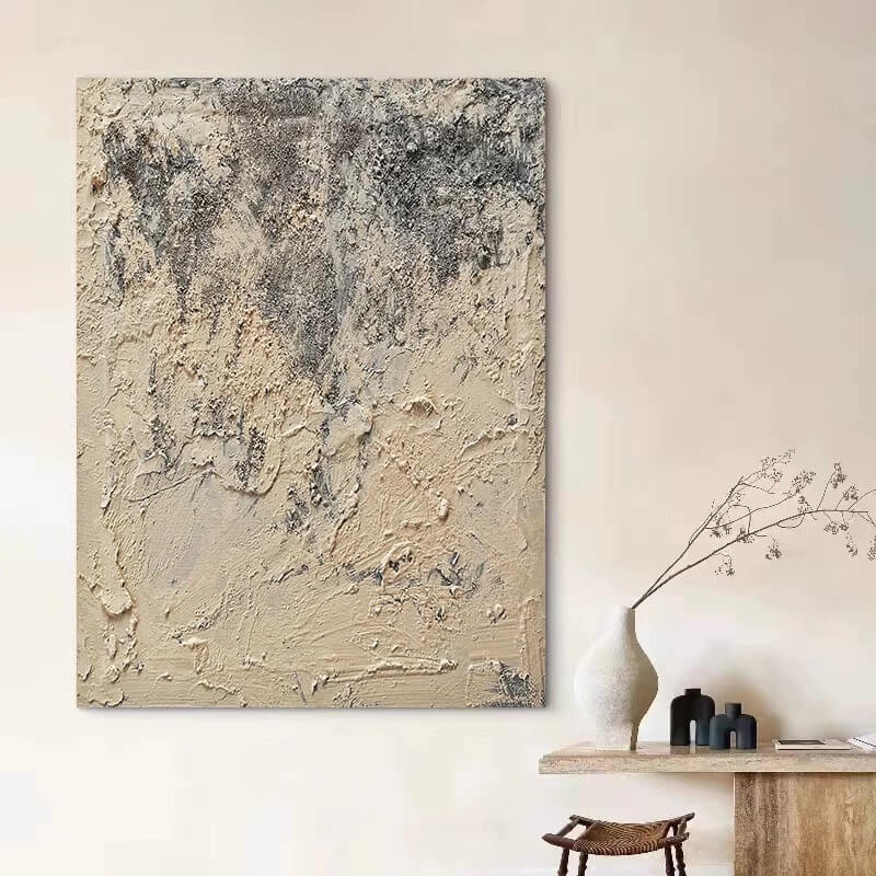 Wabi-Sabi Canvas Oil Painting Wall Art Decor #WABS1786