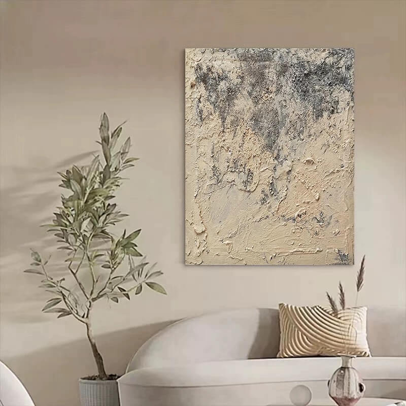 Wabi-Sabi Canvas Oil Painting Wall Art Decor #WABS1786
