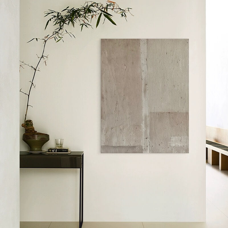 Wabi-Sabi Canvas Oil Painting Wall Art Decor #WABS1787