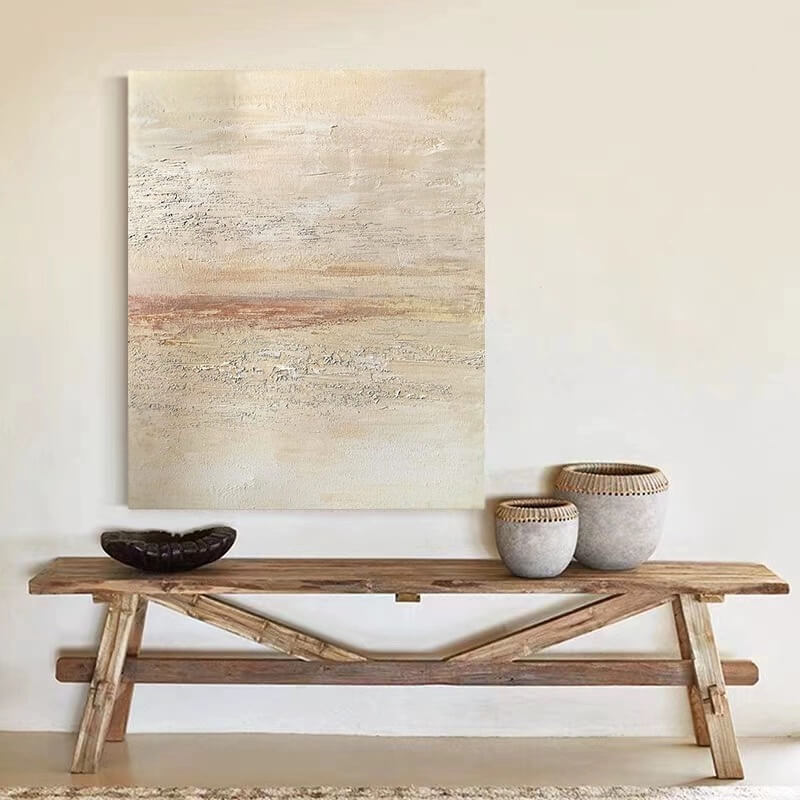 Wabi-Sabi Canvas Oil Painting Wall Art Decor #WABS1789
