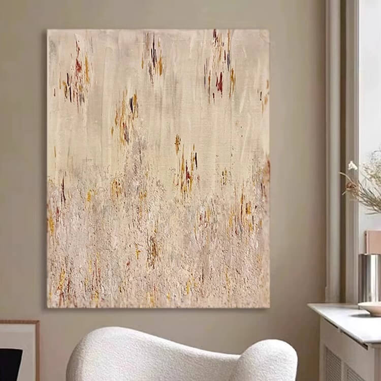 Wabi-Sabi Canvas Oil Painting Wall Art Decor #WABS1793