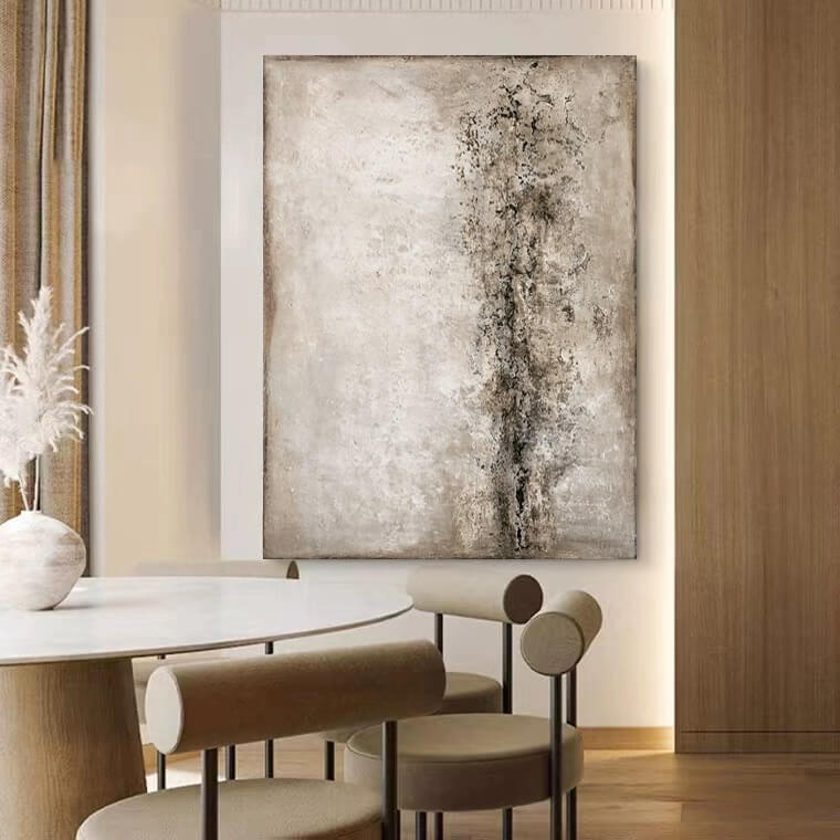 Wabi-Sabi Canvas Oil Painting Wall Art Decor #WABS1794