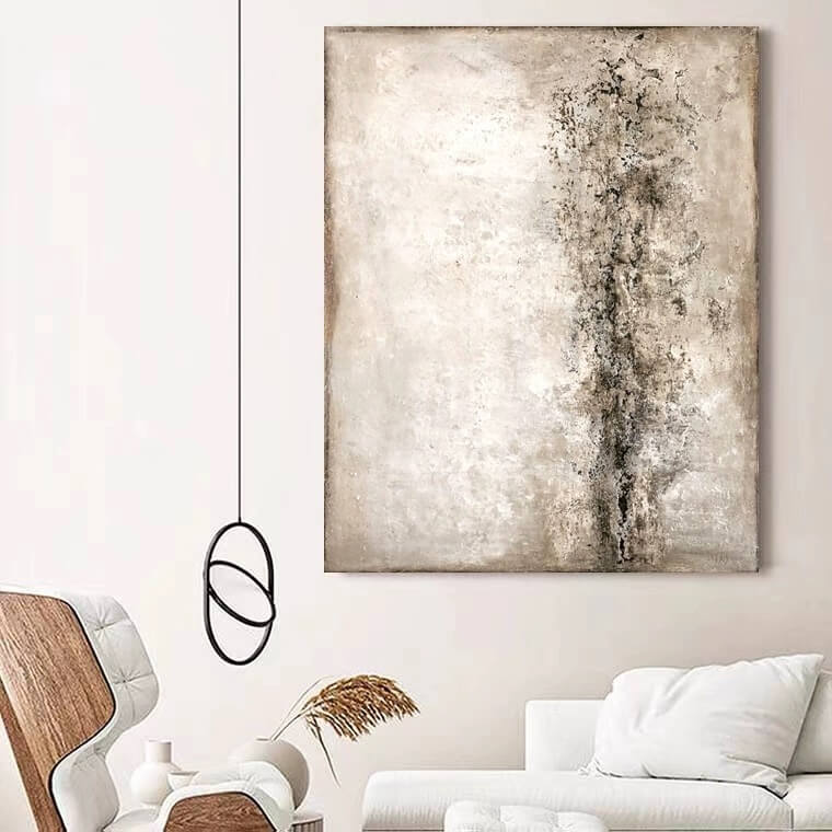 Wabi-Sabi Canvas Oil Painting Wall Art Decor #WABS1794