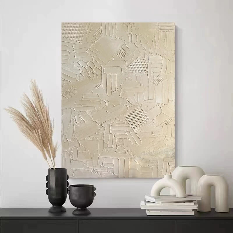 Wabi-Sabi Canvas Oil Painting Wall Art Decor #WABS1795