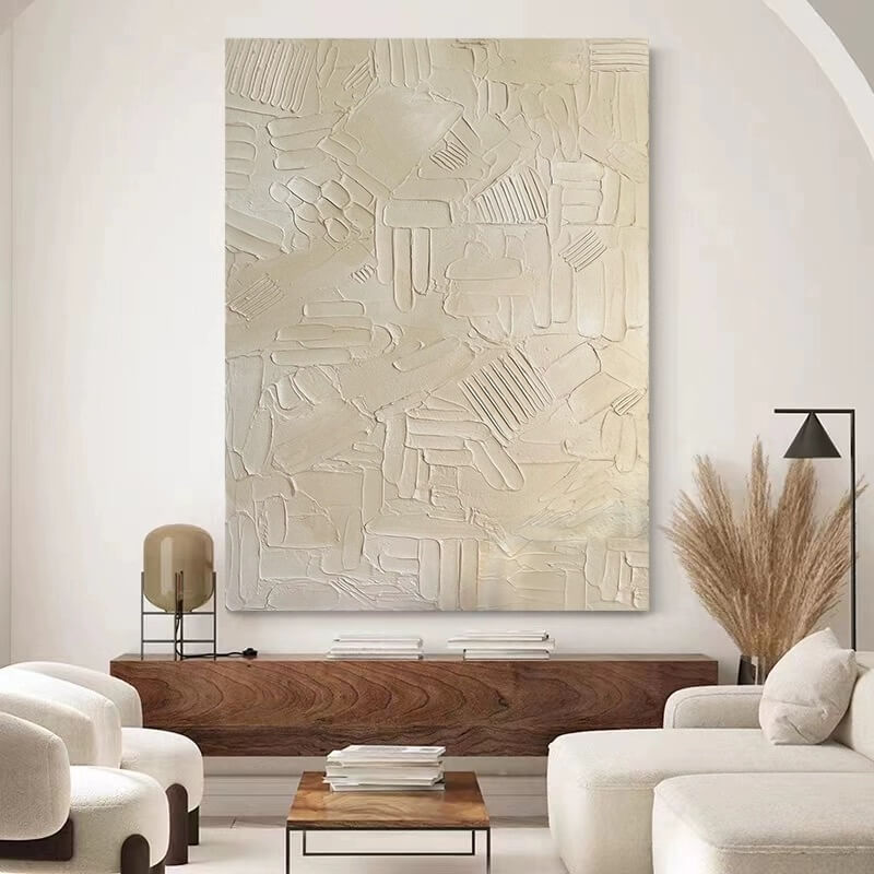 Wabi-Sabi Canvas Oil Painting Wall Art Decor #WABS1795