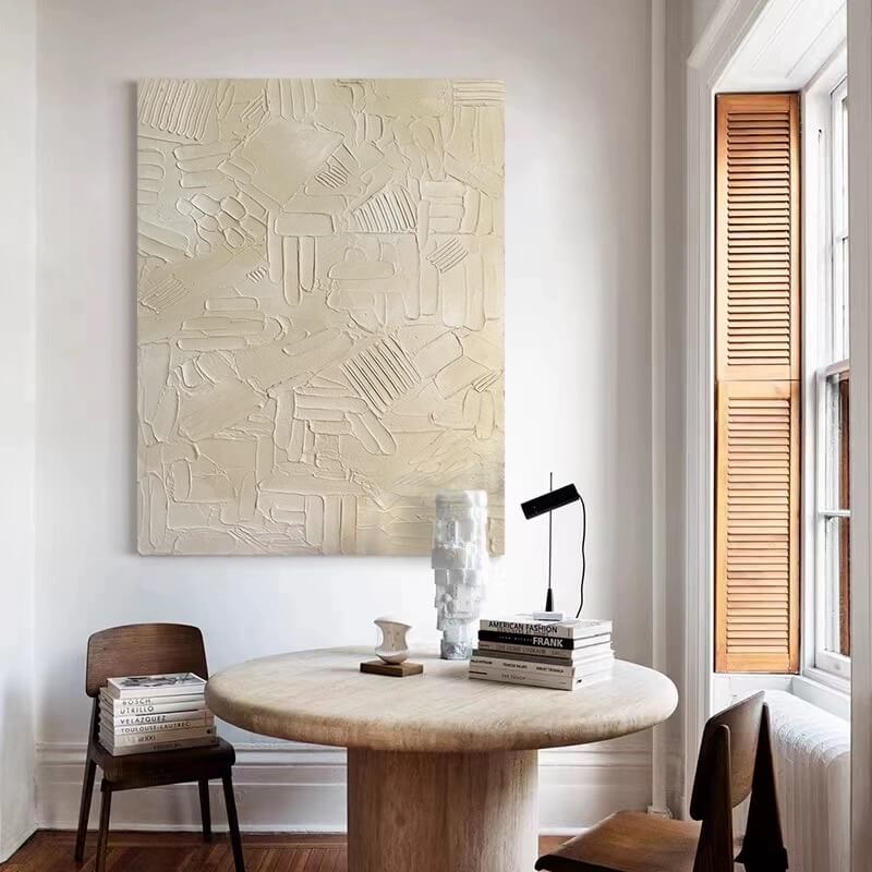 Wabi-Sabi Canvas Oil Painting Wall Art Decor #WABS1795