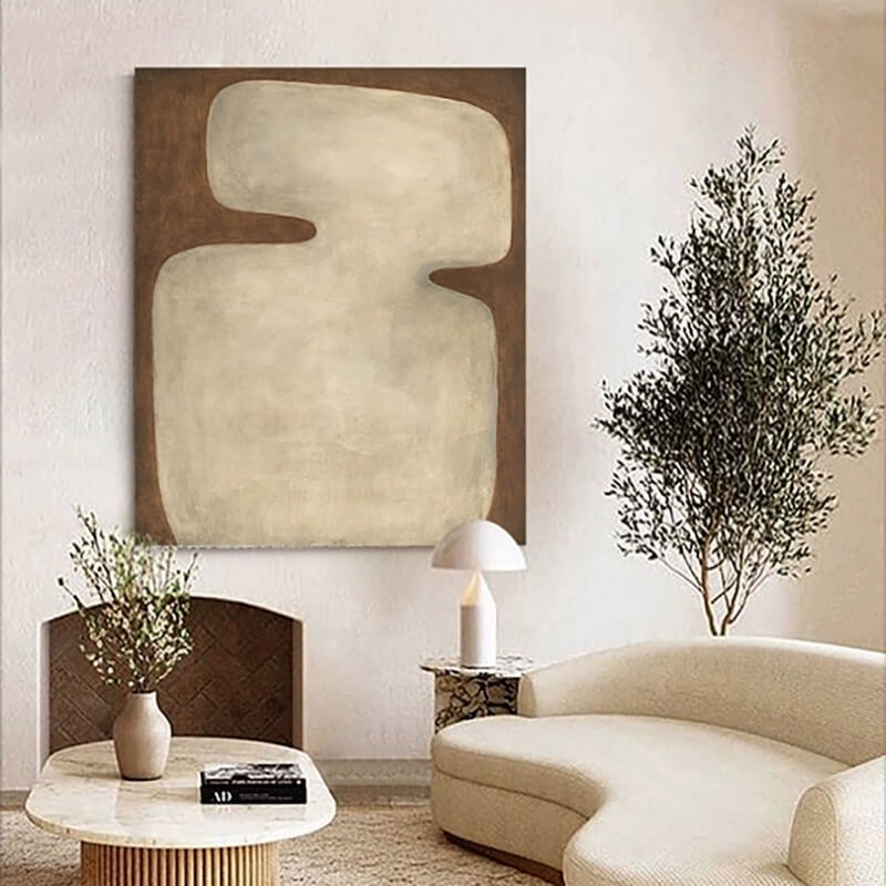 Wabi-Sabi Canvas Oil Painting Wall Art Decor #WABS1796