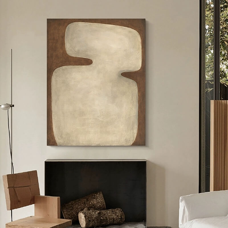 Wabi-Sabi Canvas Oil Painting Wall Art Decor #WABS1796