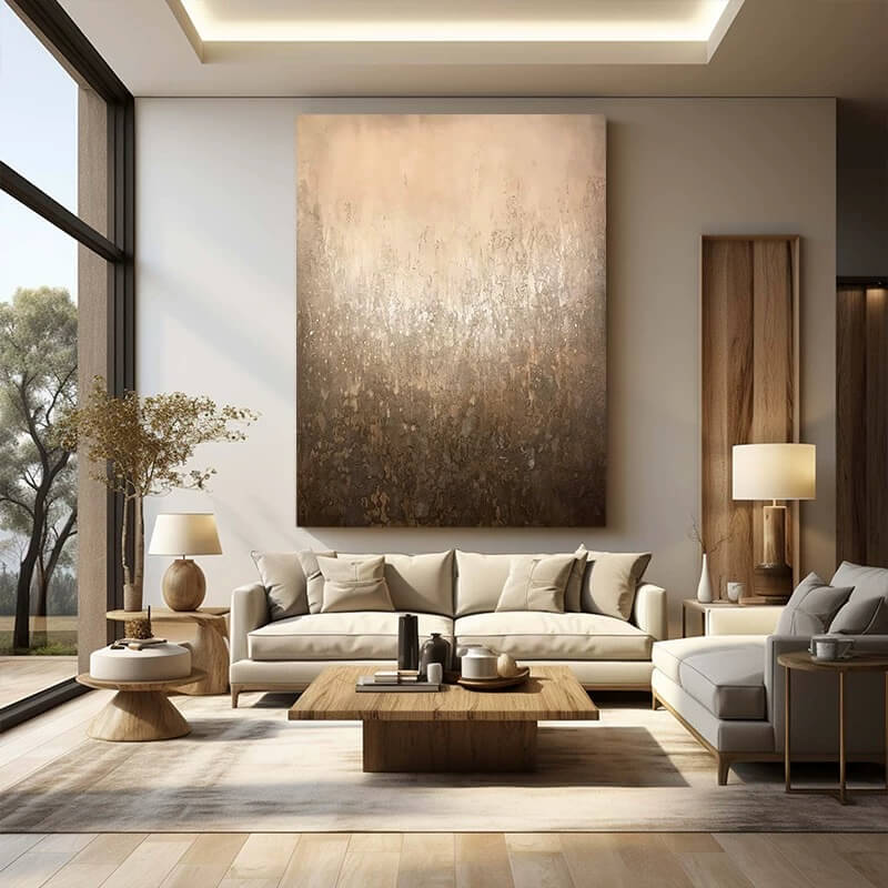 Wabi-Sabi Canvas Oil Painting Wall Art Decor #WABS1798