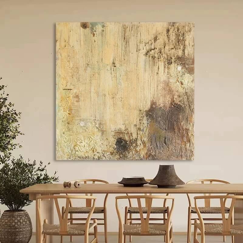 Wabi-Sabi Canvas Oil Painting Wall Art Decor #ABS1809