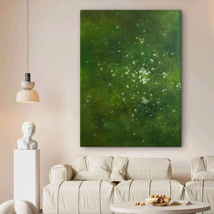 Wildflower Daisy Canvas Oil Painting Wall Art Decor #GLF1781