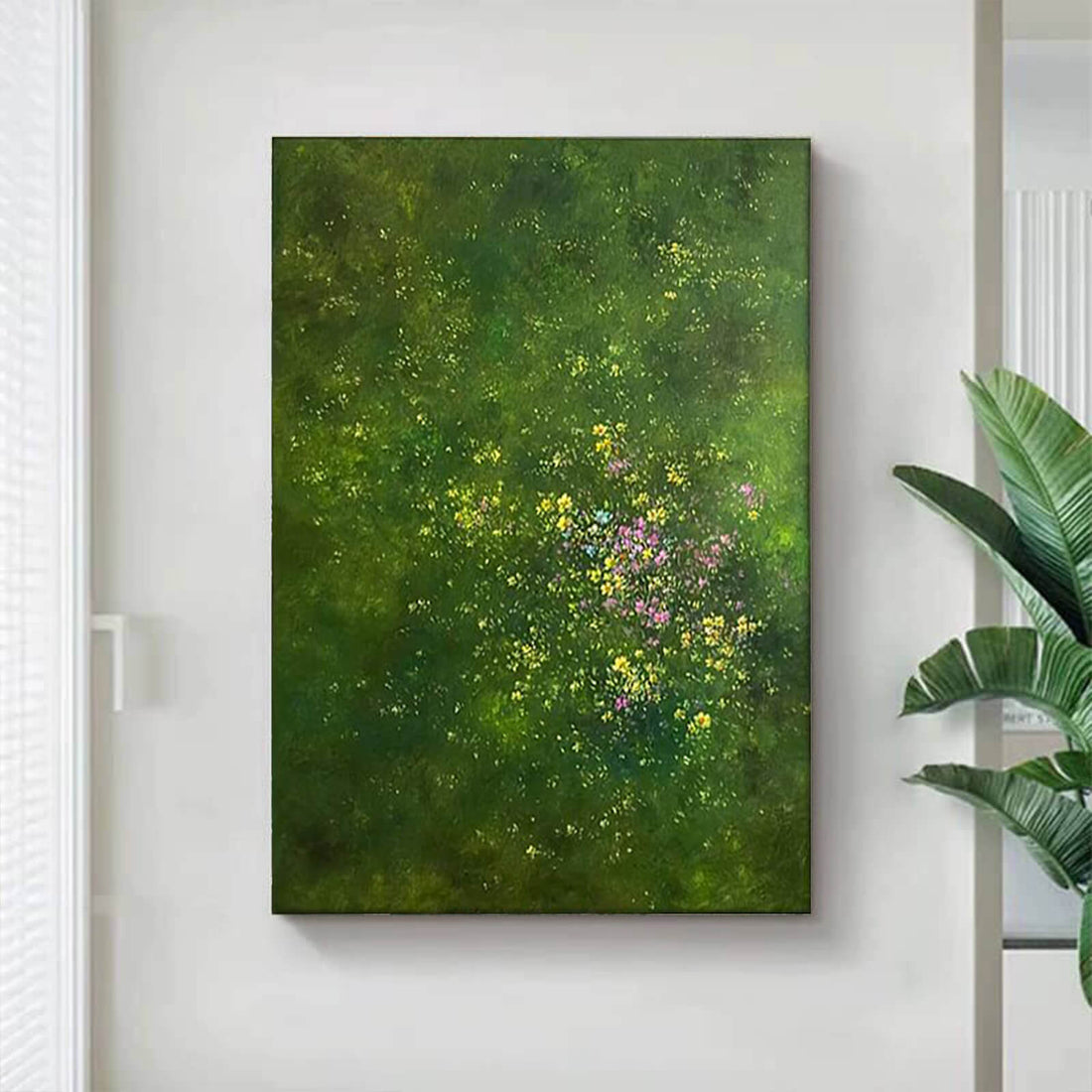 Wildflower Canvas Oil Painting Wall Art Decor #GLF1779
