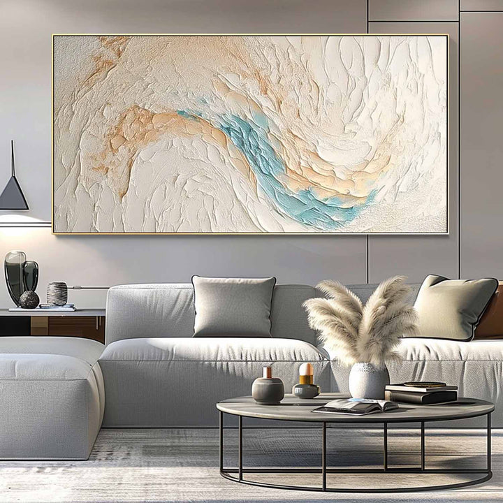 Beach & Ocean Canvas Oil Painting Wall Art Decor #BEC020 18''x 36'' 46 x 92 CM